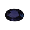 Natural Iolite (Kaka Neeli) oval mixed cut loose gemstone, IGC certified IGCDKBAJ42098