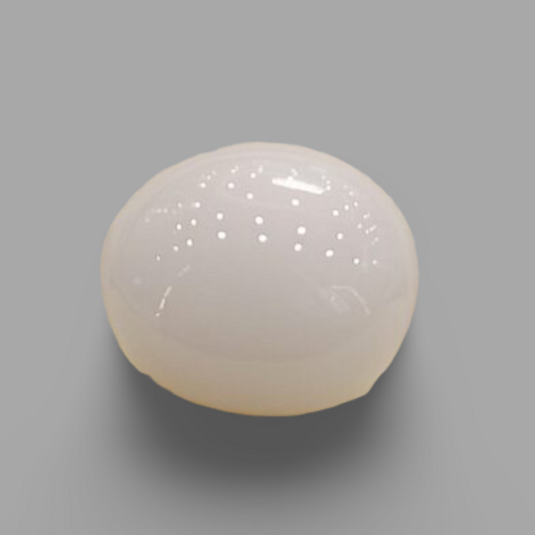 Natural White Coral (Safed Moonga) certified loose gemstone, report no. IGCDKBAJ41507