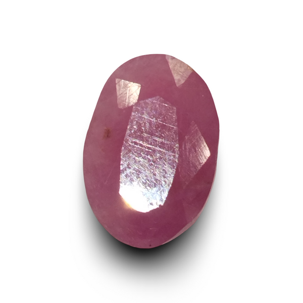 Natural Ruby | Oval Cut | Deep Red Color | Certificate No.: IGCDKBAJ44822 image 1