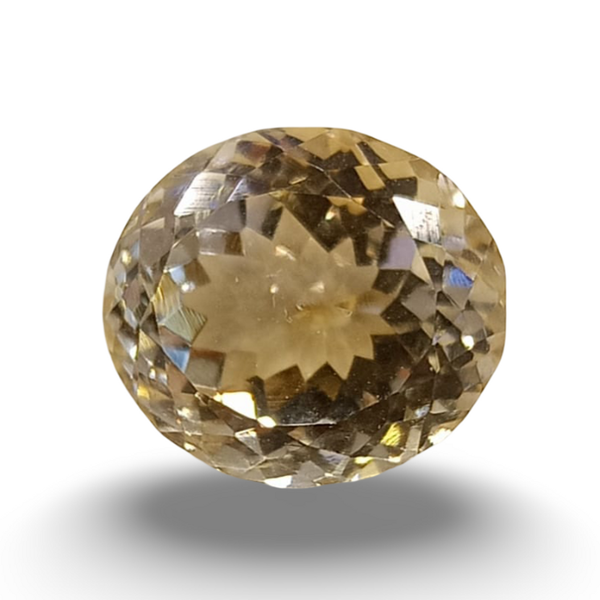 Natural Citrine (Sunela) loose gemstone, IGC certified IGCDKBAJ45638