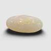 Natural White Opal 4.50 ratti oval cabochon loose gemstone, IGC certified IGCDKBAJ42948