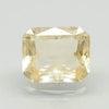 Natural Yellow Sapphire (Pukhraj) octagon mixed cut loose gemstone, report no. 6661D25710