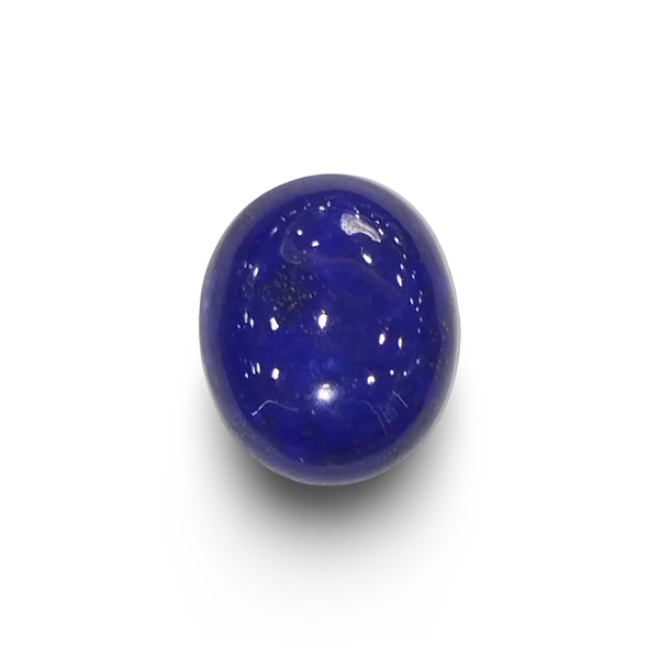 Natural Lapis Lazuli oval cabochon loose gemstone, IGC certified IGCDKBAJ42495