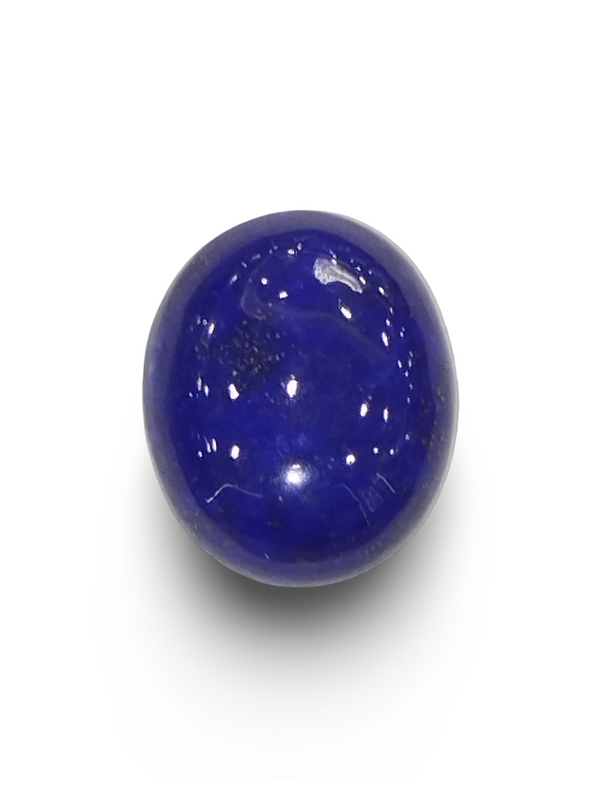 Natural Lapis Lazuli | Oval Cabochon | IGC Certified Certificate No.: IGCDKBAJ42495 image 0