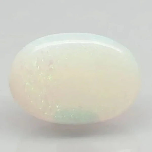 Natural Fire Opal 5.20 ratti oval cabochon loose gemstone, Govt. lab report no. 6938D27122