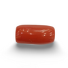 NaturalRed Coral | Certified| Capsule CutGemstone Summary No. IGCDKBAJ44867 image 0
