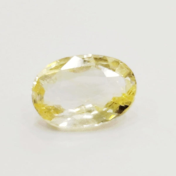 Premium Quality Natural Yellow Sapphire | Oval Mixed Cut | Untreated | Govt. Lab Certified | 563237842 image 0