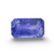Natural Tanzanite rectangle cut loose gemstone, SRT certified SRGTL30954