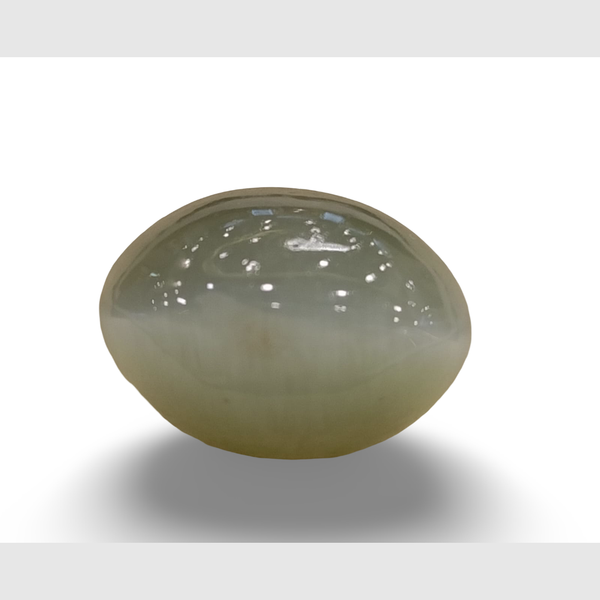 Natural Cat's Eye (Lehsunia) certified loose gemstone for Ketu, report no. IGCDKBAJ41284