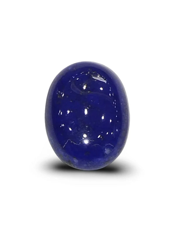Natural Lapis Lazuli | Oval | Deep Blue with Pyrite Species | Govt. Lab Certified