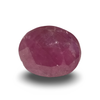 Natural Ruby (Manik) oval cut loose gemstone, IGC certified IGCDKBAJ44843