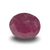 Natural Ruby (Manik) oval cut loose gemstone, IGC certified IGCDKBAJ44843