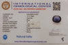 Natural Iolite| Govt. Lab Certified | Oval Mix |Blue withCertificate No.: IGCDKBAJ41557 image 2