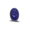 Natural Lapis Lazuli oval cabochon loose gemstone, IGC certified IGCDKBAJ42488