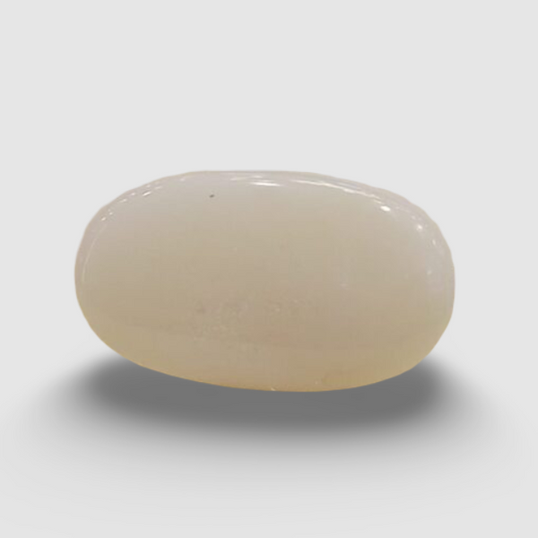 Natural White Opal 5.22Ratti| Oval Cabochone| Certified No. IGCDKBAJ42991 image 0