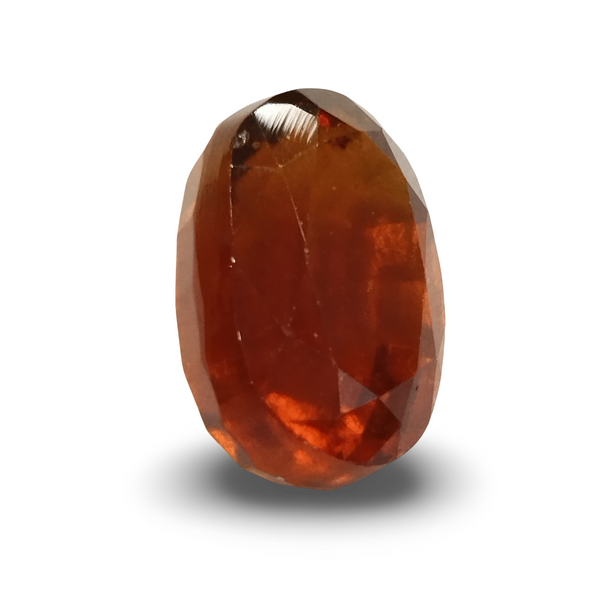 Natural Hessonite Garnet | Brownish Orange | Oval Mix Certificate No.: IGCDKBAJ42722 image 1