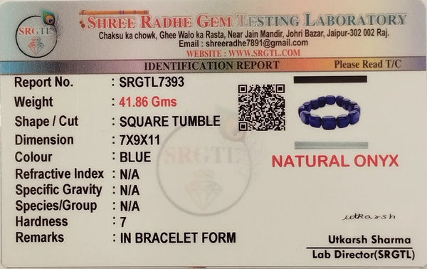 Onyx Healing You To Access Higher Guidance Bracelet For Men & Women image 3