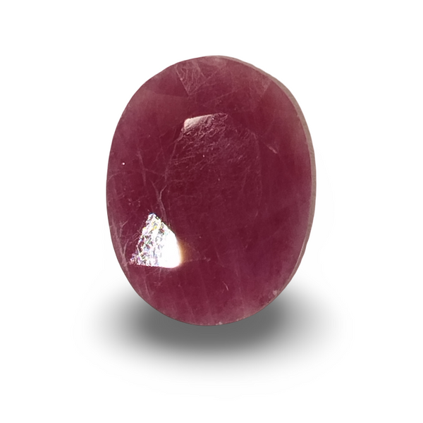 Natural Ruby | Oval Mix Cut | IGC Certified Number: IGCDKBAJ42662 image 1
