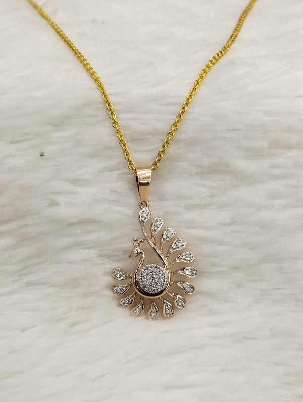 Timeless Diamond Pendant in 14K Gold – 0.20 Carat image 0