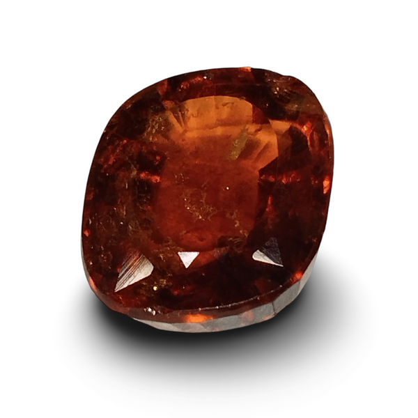 Natural Hessonite (Gomed) | Oval Mix Cut | IGC Certified Certificate Number: IGCDKBAJ42725 image 1