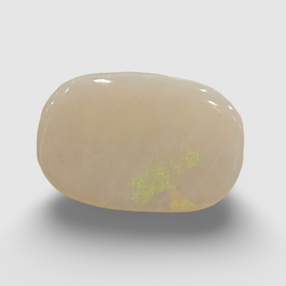 Natural White Opal 11.44 Ratti| Oval | Certified No. IGCDKBAJ44661 image 0