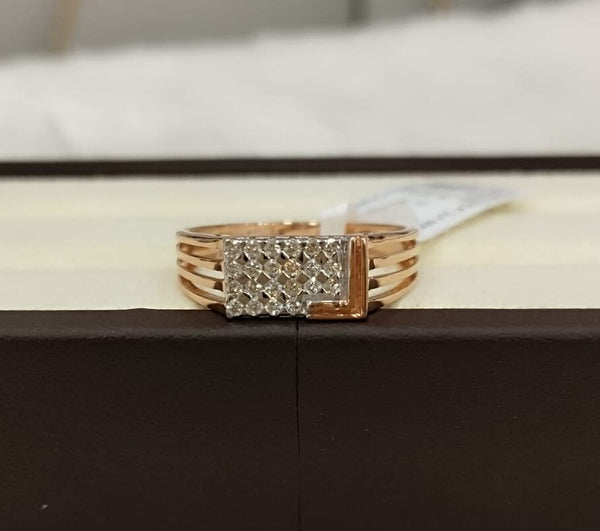 Kisna 14K Gold Natural Diamond Ring – 0.26 Ct of Sparkling Sophistication image 0