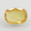 Certified Natural Orangish Yellow Sapphire – 4.73 Carat / 5.26 Ratti | Heated with Diffusion | Oval Mixed Cut | GJEPC IGJ Certified | 7099D27713 image 0
