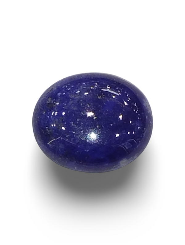 Natural Lapis Lazuli | Oval Cabochon | IGC Certified image 1