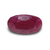 Natural Ruby (Manik) oval cut loose gemstone, IGC certified IGCDKBAJ47503