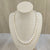 Natural single line oval bead necklace – Tushar Gems