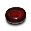 Natural brownish orange Hessonite (Gomed) oval mixed cut loose gemstone, certified IGCDKBAJ42744