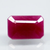 Natural unheated purplish red Ruby (Manik) octagon mixed cut loose gemstone, report no. 9581D38663