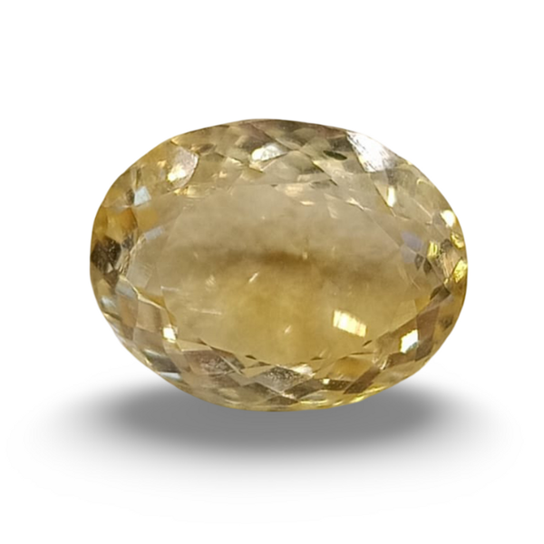 Natural Citrine (Sunela) loose gemstone, IGC certified IGCDKBAJ42166