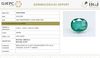 Natural Emerald | Govt. Lab Certified | Oval Mixed Cut | Green 10047D40586 image 1