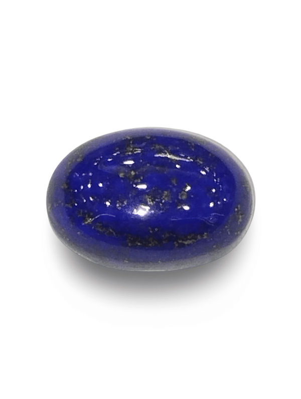 Natural Lapis Lazuli | Oval Cabochon | Govt. Lab Certified Certificate No.: IGCDKBAJ42488 image 1