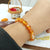 Orange Seazered bead bracelet, a symbol of protection – Tushar Gems