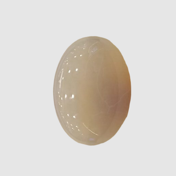 Natural White Opal 6.11 Ratti| Oval Cabochone | Certified No. IGCDKBAJ42965 image 1