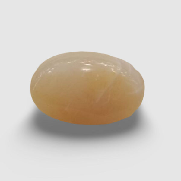 Natural White Opal 5.17 ratti oval cabochon loose gemstone, IGC certified IGCDKBAJ43001
