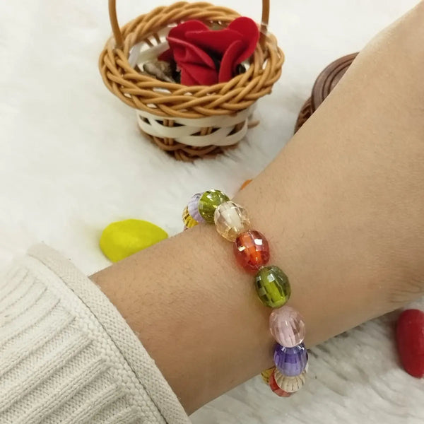 Multicolour Premium Spiritual A Symbol Of Protection Bracelet For Men & Women image 0