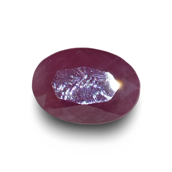 Natural Ruby | Certified Red Oval Mix Corundum Gemstone No.: IGCDKBAJ41385 image 0