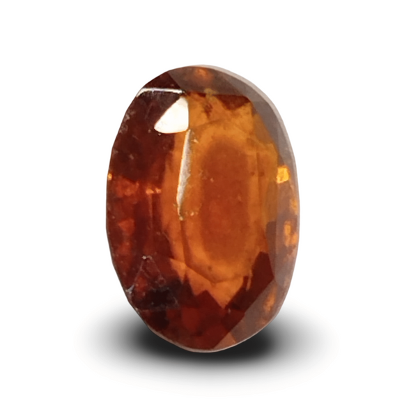 Natural Hessonite (Gomed) | Oval Mix Cut | IGC Certified Certificate Number: IGCDKBAJ42771 image 1
