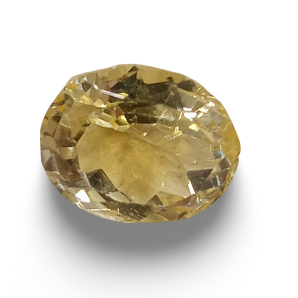 Natural Citrine (Sunela) loose gemstone, IGC certified IGCDKBAJ45632