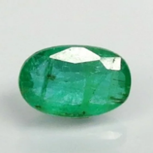 Natural Emerald | Oval Mixed Cut | Transparent | Govt. Lab Certified No. 8926D36373 image 0