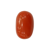 NaturalRed Coral | Certified| Oval CutGemstone Summary No. IGCDKBAJ44877 image 1