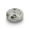 Natural White Zircon oval cut loose gemstone, IGC certified IGCDKBAJ46134