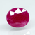Natural unheated purplish red Ruby (Manik) oval mixed cut loose gemstone, report no. 9581D38683
