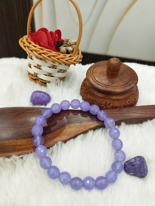 Purple Premium Aventurine Hope & Comfort Bracelet For Men & Women image 2
