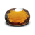 Natural brownish orange Hessonite (Gomed) oval mixed cut loose gemstone, certified IGCDKBAJ42705