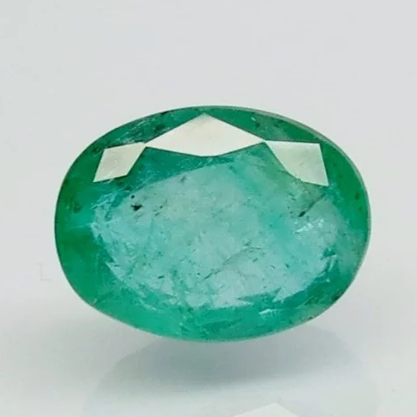 Natural Emerald 7.33 Ratti | Oval Mixed Cut | Govt. Lab Certified image 0