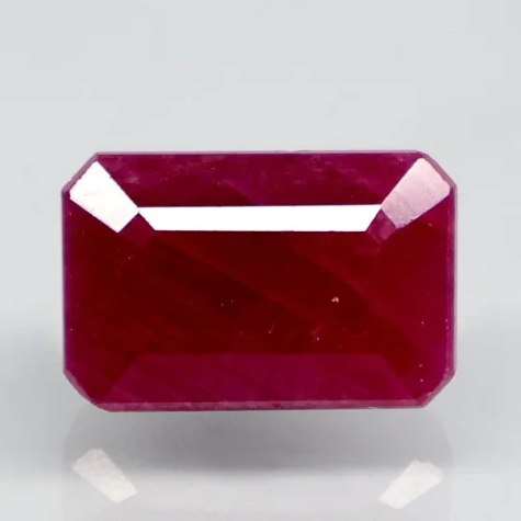 Natural Purplish Red Ruby | Certified Unheated | Octagon Mixed Cut Report No. 9581D38648 image 0